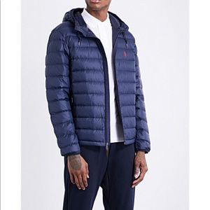 ralph lauren packable hooded down jacket